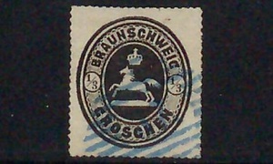 Braunschweig (17)-Blauer Nummernstempel