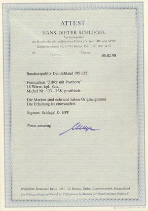 Bundesrepublik Deutschland - Posthornsatz